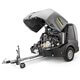 Karcher Hot & Cold Water Trailer Pressure Washer - Engine Driven